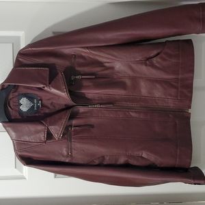 Faux soft leather jacket XL/L